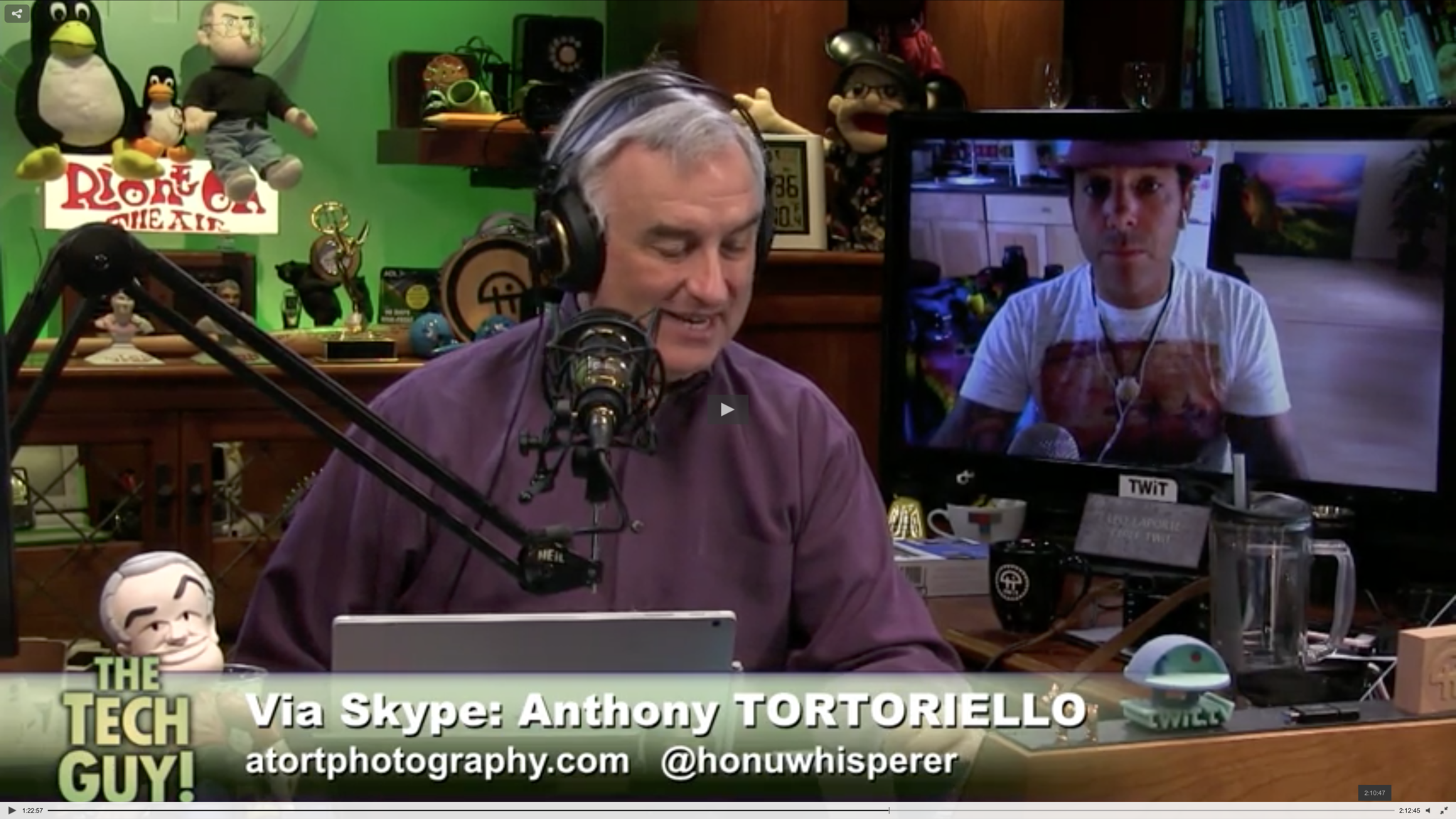 LIVE on The Tech Guy Show with Leo Laporte!!!