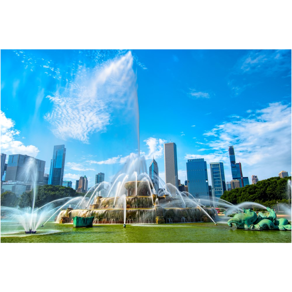 Chicago Buckingham Fountain Summer