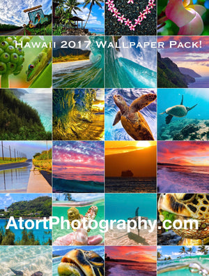 Hawaii Bliss iPhone Wallpaper Pack 2017
